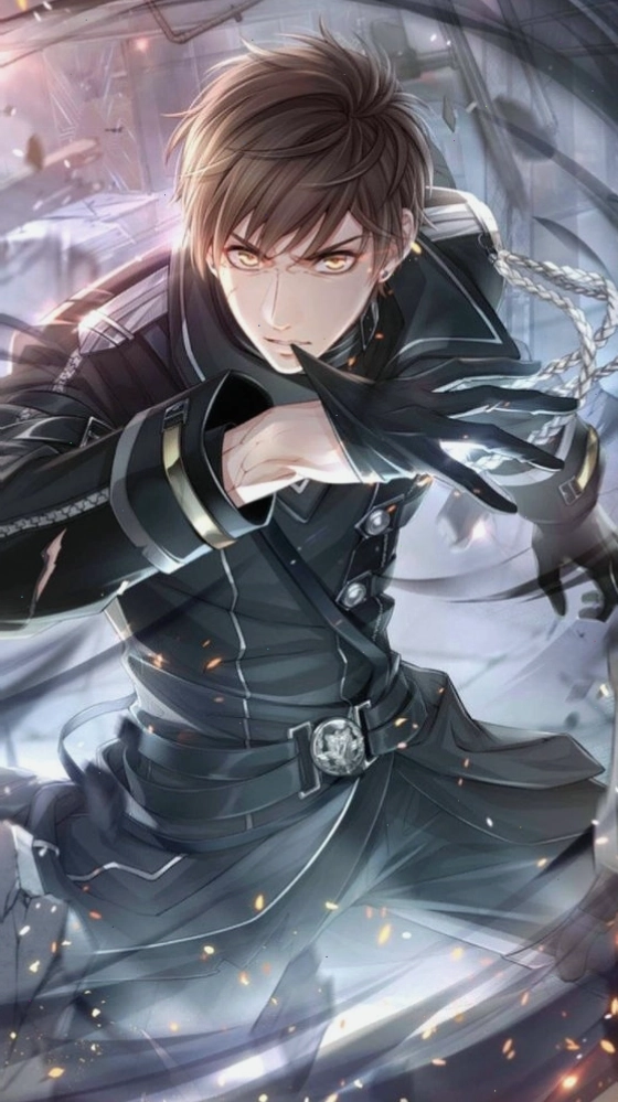 Nam anime với vẻ ngoài dịu dàng và ấm áp
