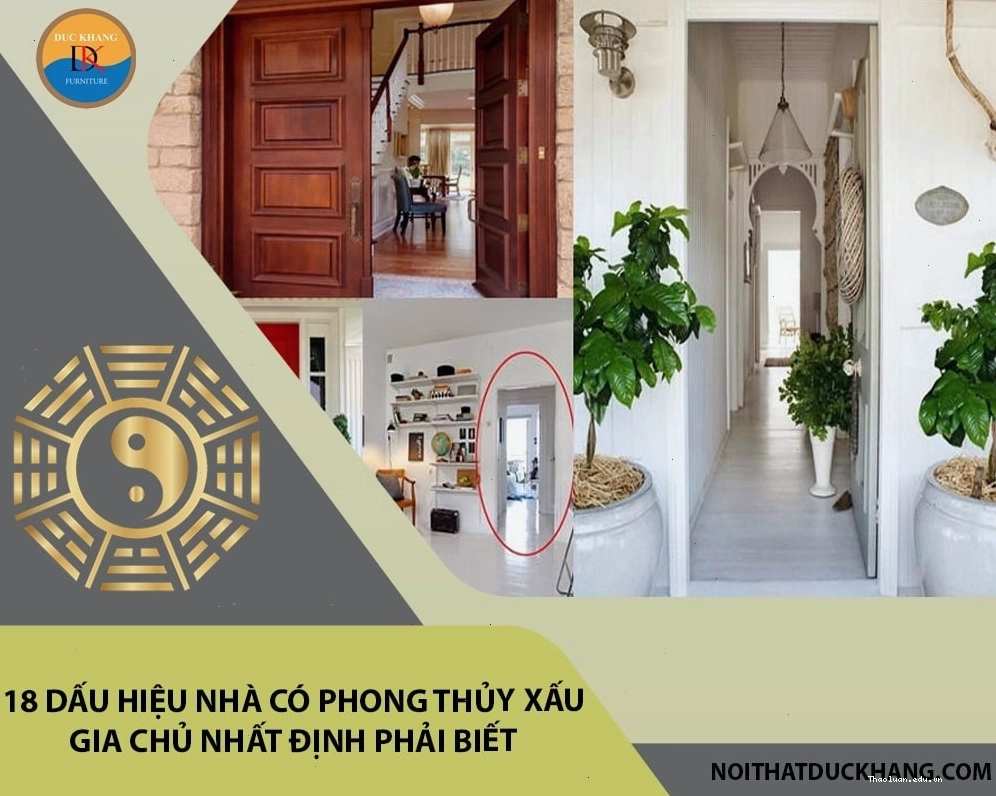 Nhận biết dấu hiệu nhà có phong thủy xấu qua cách bố trí đồ đạc