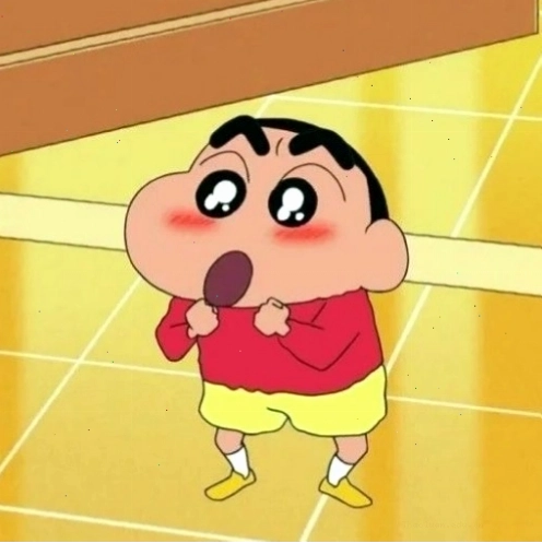 Nhãn dán Shin dễ thương
