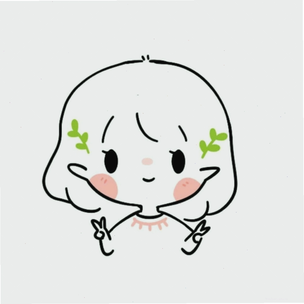 Nhân vật anime chibi nữ dễ thương với trang phục màu hồng