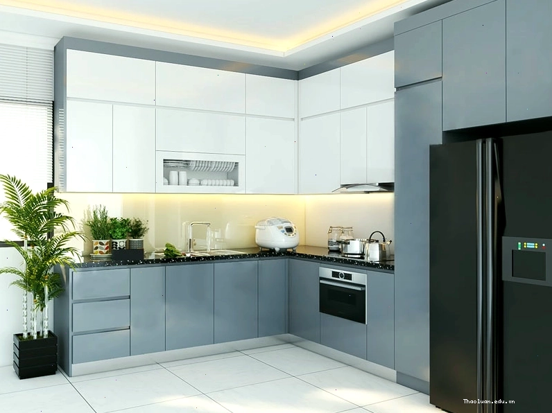 Những điều kiêng kỵ khi xác định kích thước và bố trí bếp chữ L theo phong thủy
