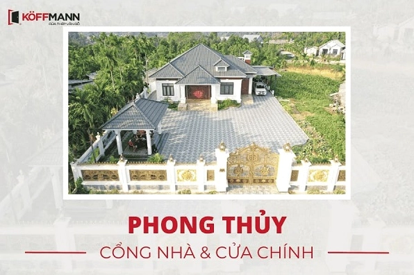 Phong Thủy Cổng Nhà và Cửa Chính: Yếu Tố Quan Trọng Cho Gia Trạch