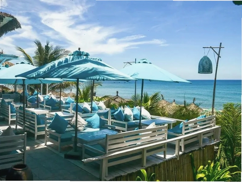 Quán cafe tại biển An Bàng