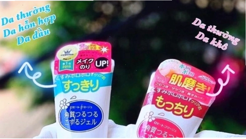 Rosette Peeling Gel có hai phiên bản cho từng loại da