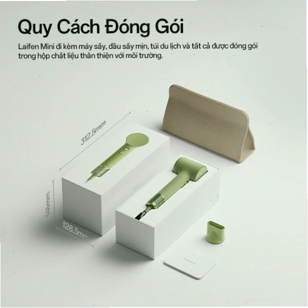 So sánh máy sấy tóc Laifen Mini với máy sấy tóc thông thường