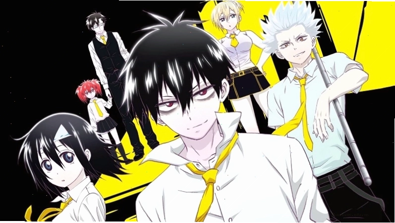 Staz và Fuyumi trong anime Blood Lad