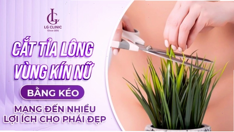Sử dụng dao cạo để tỉa lông vùng kín nữ cần cẩn thận