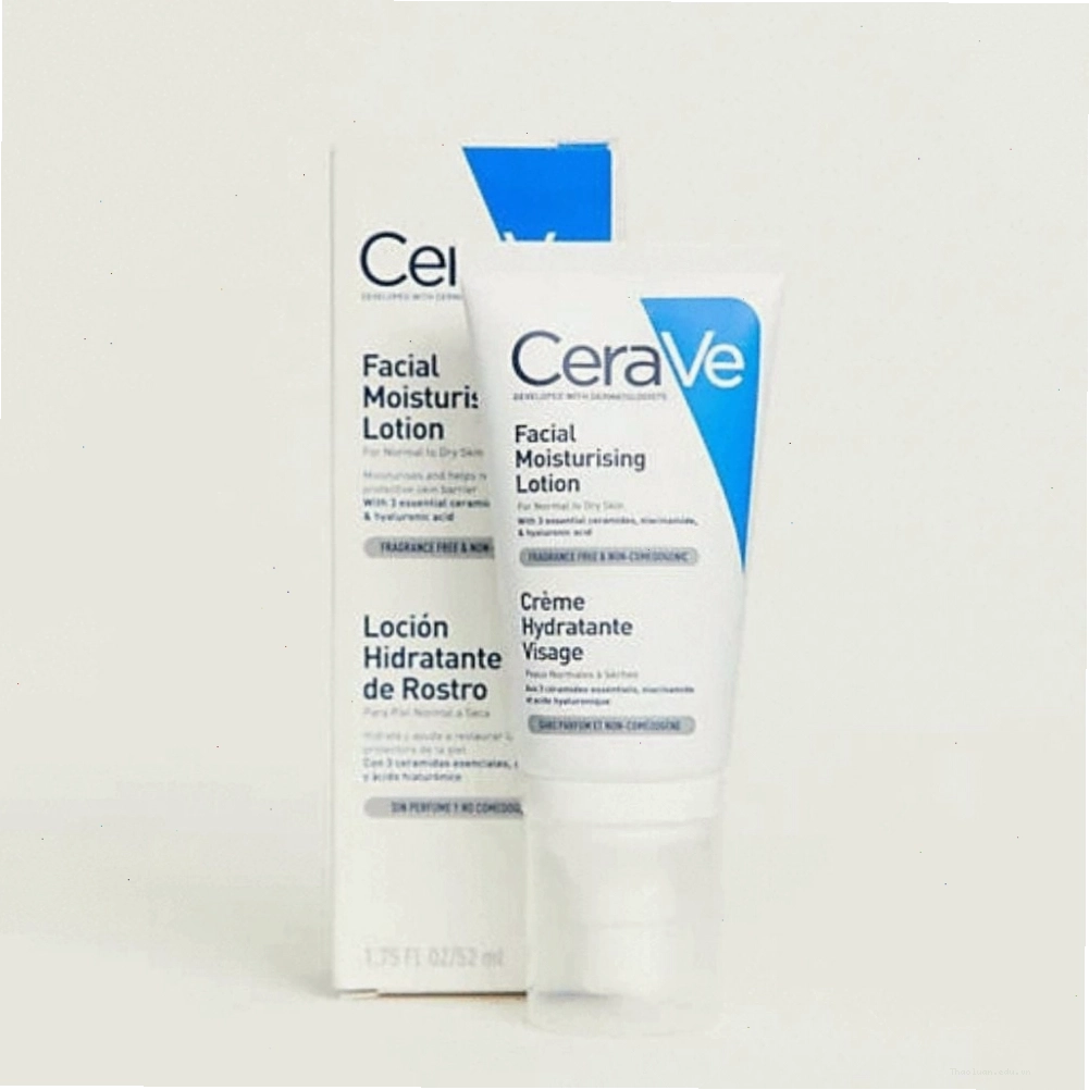 Sữa Dưỡng Ẩm Ban Đêm CeraVe Dành Cho Da Mặt mỏng nhẹ, không gây bít tắc