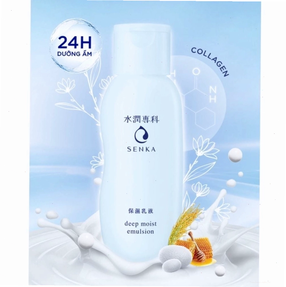 Sữa Dưỡng Senka Cấp Ẩm Chuyên Sâu Cho Da giúp phục hồi làn da