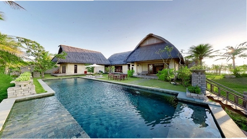 Sun Spa Resort Quảng Bình với không gian xanh mát và hồ bơi lớn