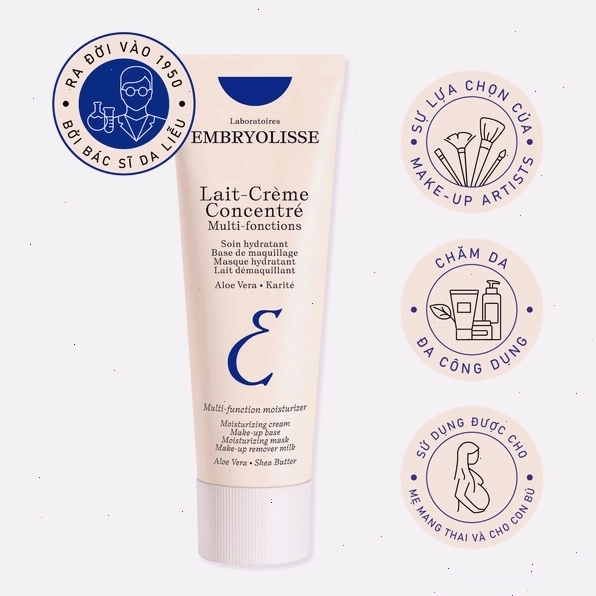 Thành phần tự nhiên trong kem dưỡng Embryolisse phục hồi da