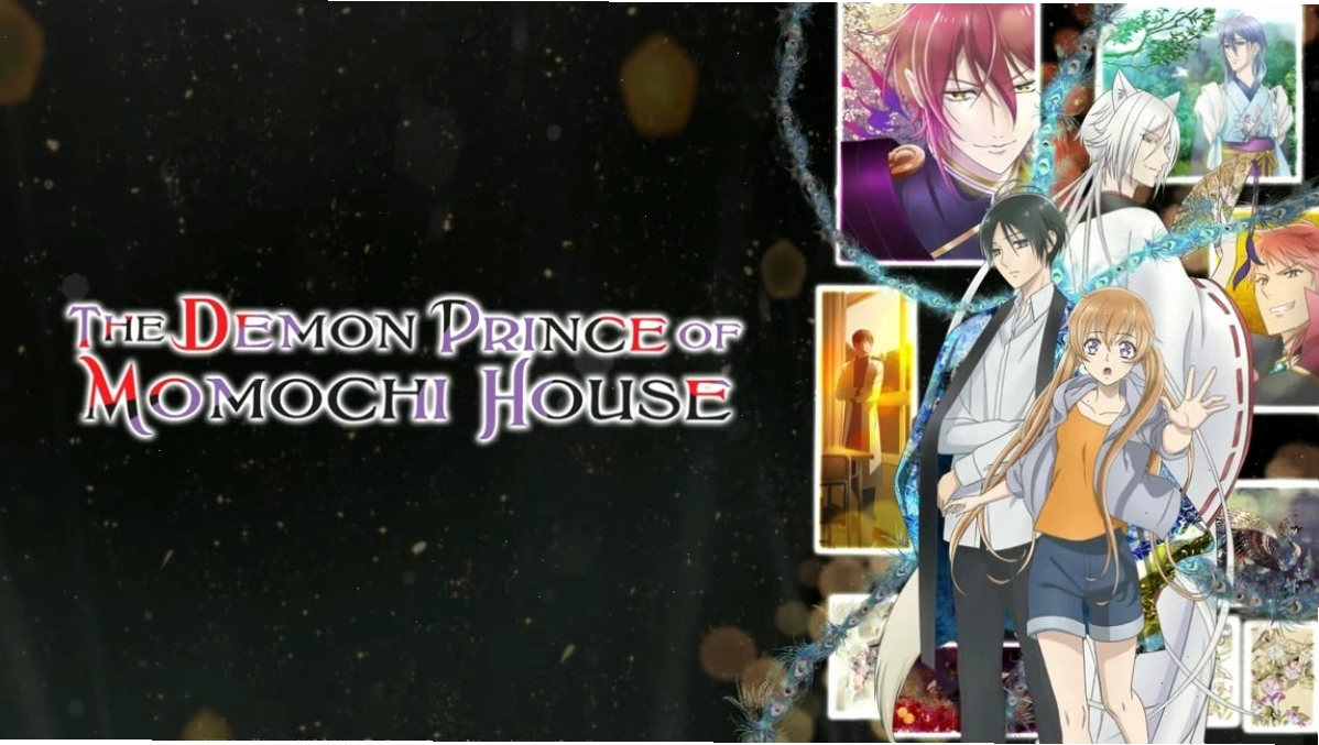 The Demon Prince of Momochi House Anime, hình ảnh cô gái đứng trước hai người đàn ông và nhiều bức ảnh