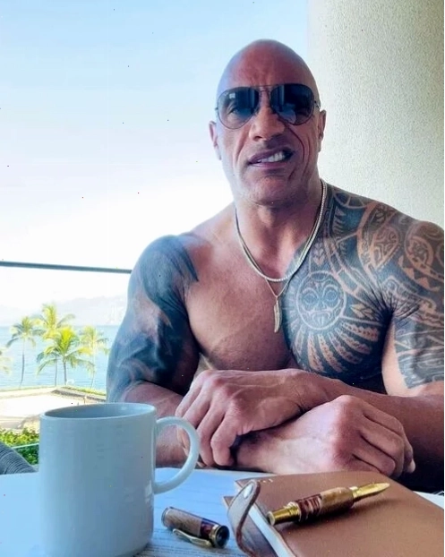 The rock looking meme với ánh nhìn xuyên thấu