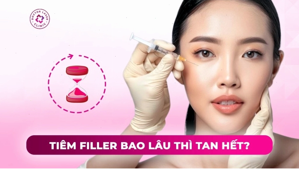 Thời gian tiêm filler môi tan hết và hiệu quả duy trì