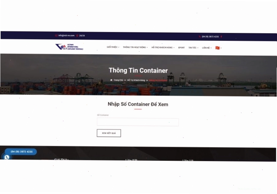 Thông tin về phí hạ tầng cảng biển
