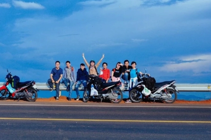 Toàn cảnh Nha Trang nhìn từ Tháp Bà Ponagar lúc hoàng hôn