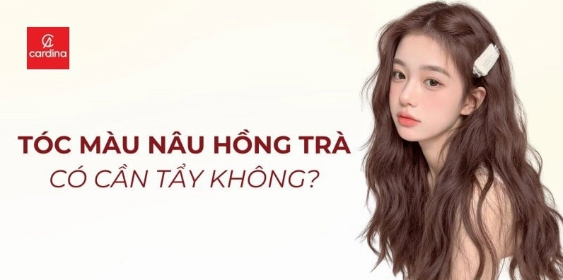Tóc Nâu Hồng Trà: Xu hướng màu tóc 2026 đầy quyến rũ
