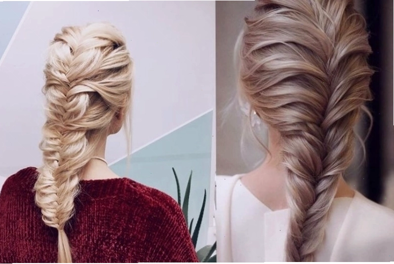 Tóc tết xương cá 2 bên vừa tạo vẻ thu hút vừa giữ được nét dịu dàng