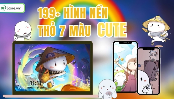 Tổng hợp avatar thỏ bảy màu siêu cute và hài hước cho năm 2026