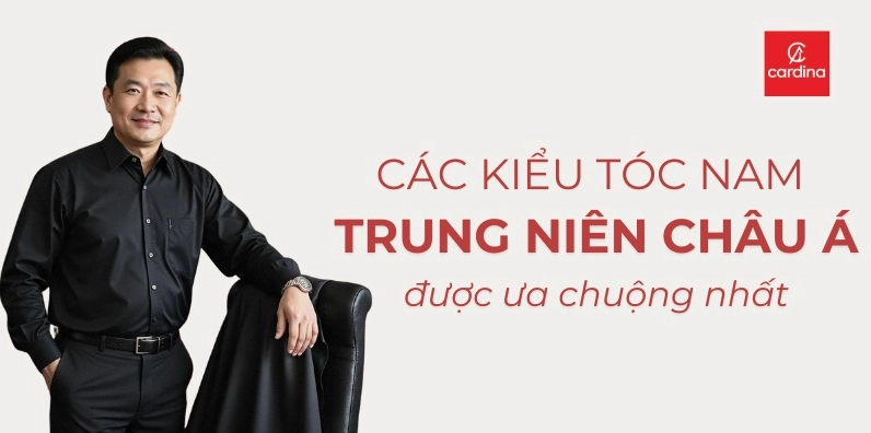 Top 20 Kiểu Tóc Nam Trung Niên Trẻ Trung và Phong Độ