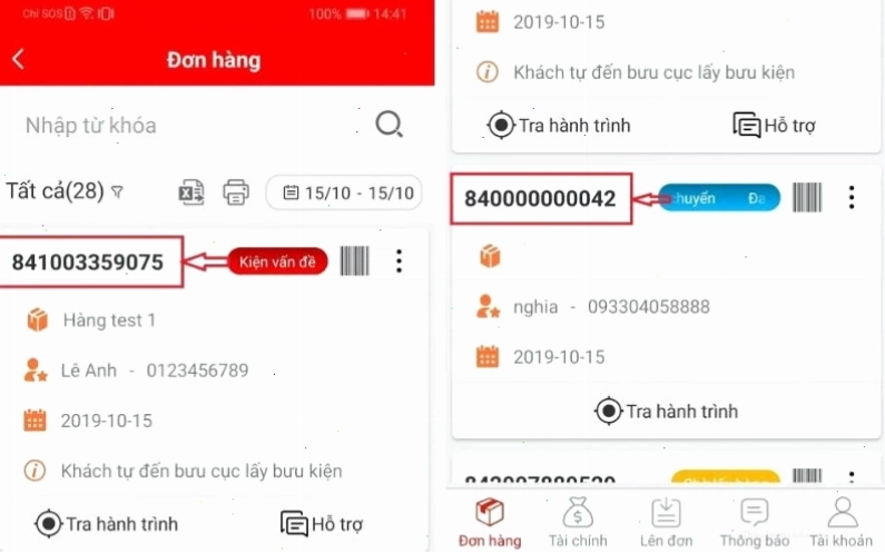 Tra cứu mã vận đơn J&T Express trên điện thoại