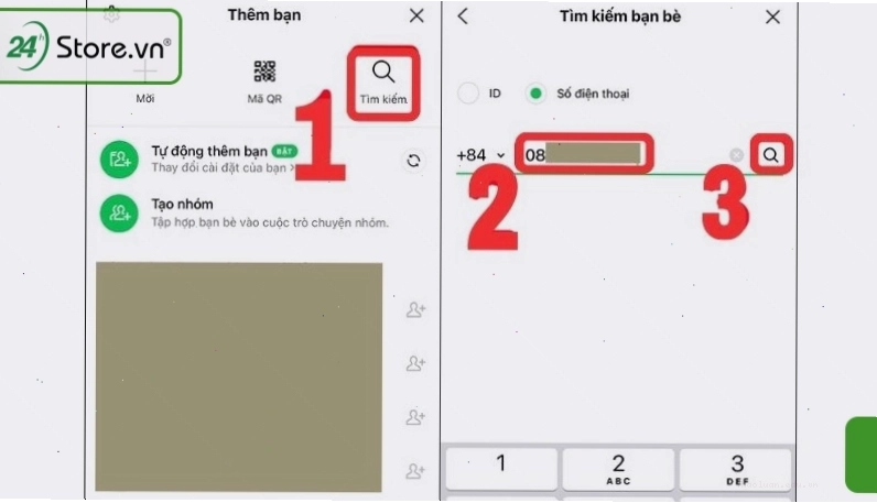 Tra cứu thông tin số điện thoại qua ứng dụng Line