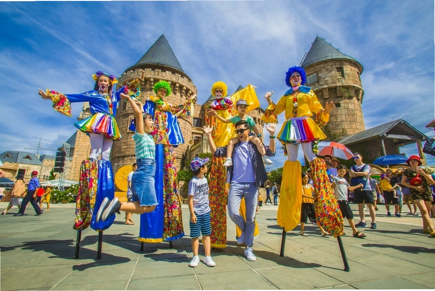 Trải nghiệm các trò chơi tại Fantasy Park Bà Nà Hills