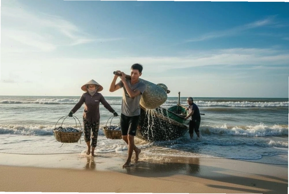 Trải nghiệm cuộc sống của ngư dân tại vùng biển Cửa Tùng