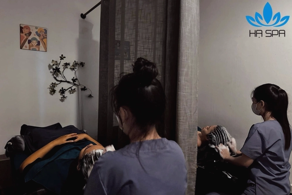 Trải nghiệm dịch vụ gội đầu dưỡng sinh tại Em Spa Cần Thơ