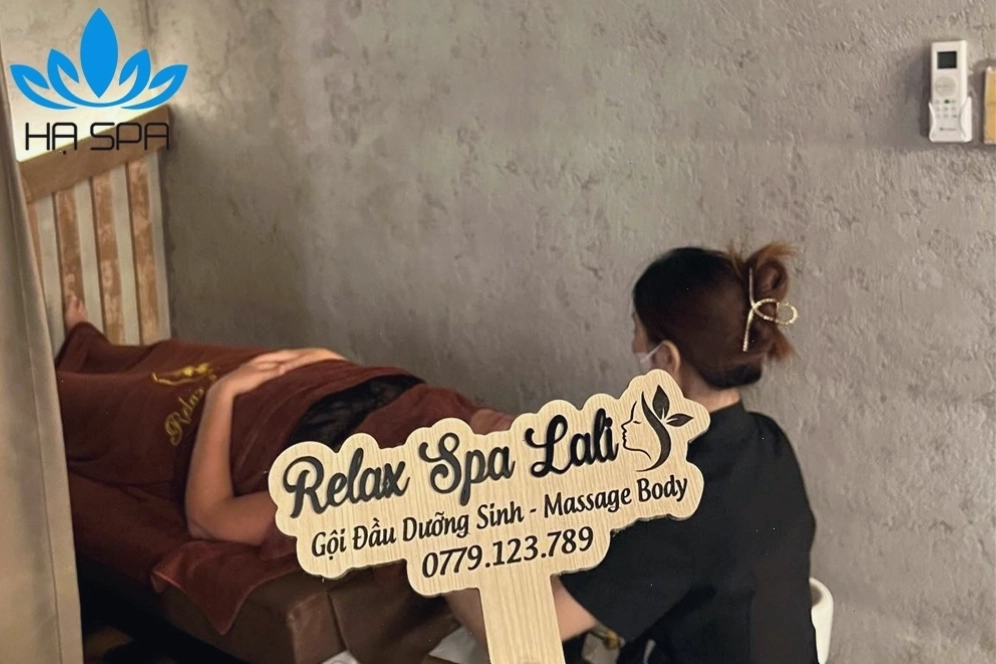 Trải nghiệm massage body và gội đầu thư giãn tại Relax Spa Lali