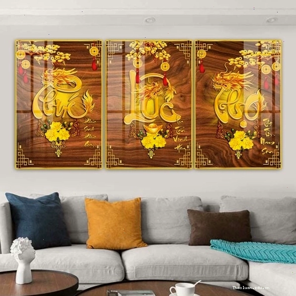 Tranh Phục Lộc Thọ cho người mệnh Thổ