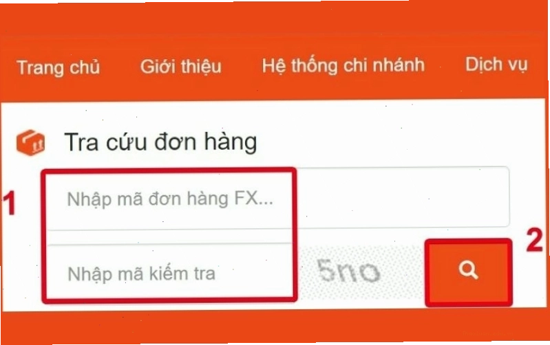 Truy cập trang web tra cứu Phương Trang để bắt đầu