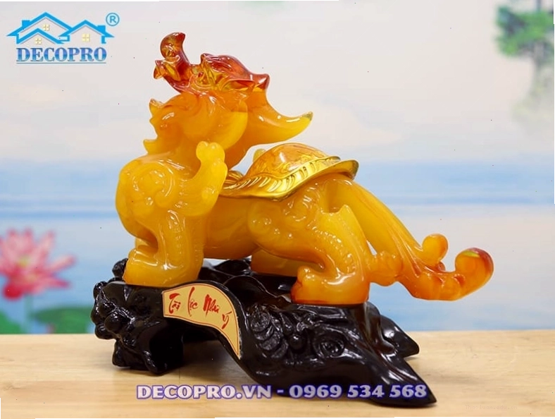 Tỳ hưu phong thủy dáng nằm thư thái