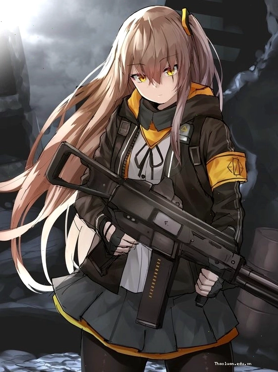 Vẻ đẹp cá tính mạnh mẽ của anime nữ ác quỷ trong trang phục ấn tượng