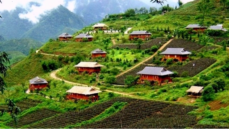 Vẻ đẹp yên bình của bản Tả Phìn