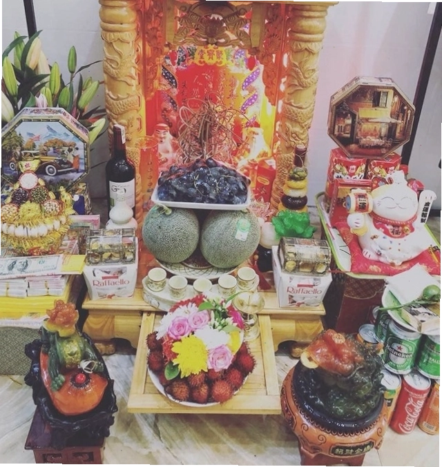 Vị trí đặt bàn thờ Thần Tài hợp phong thủy