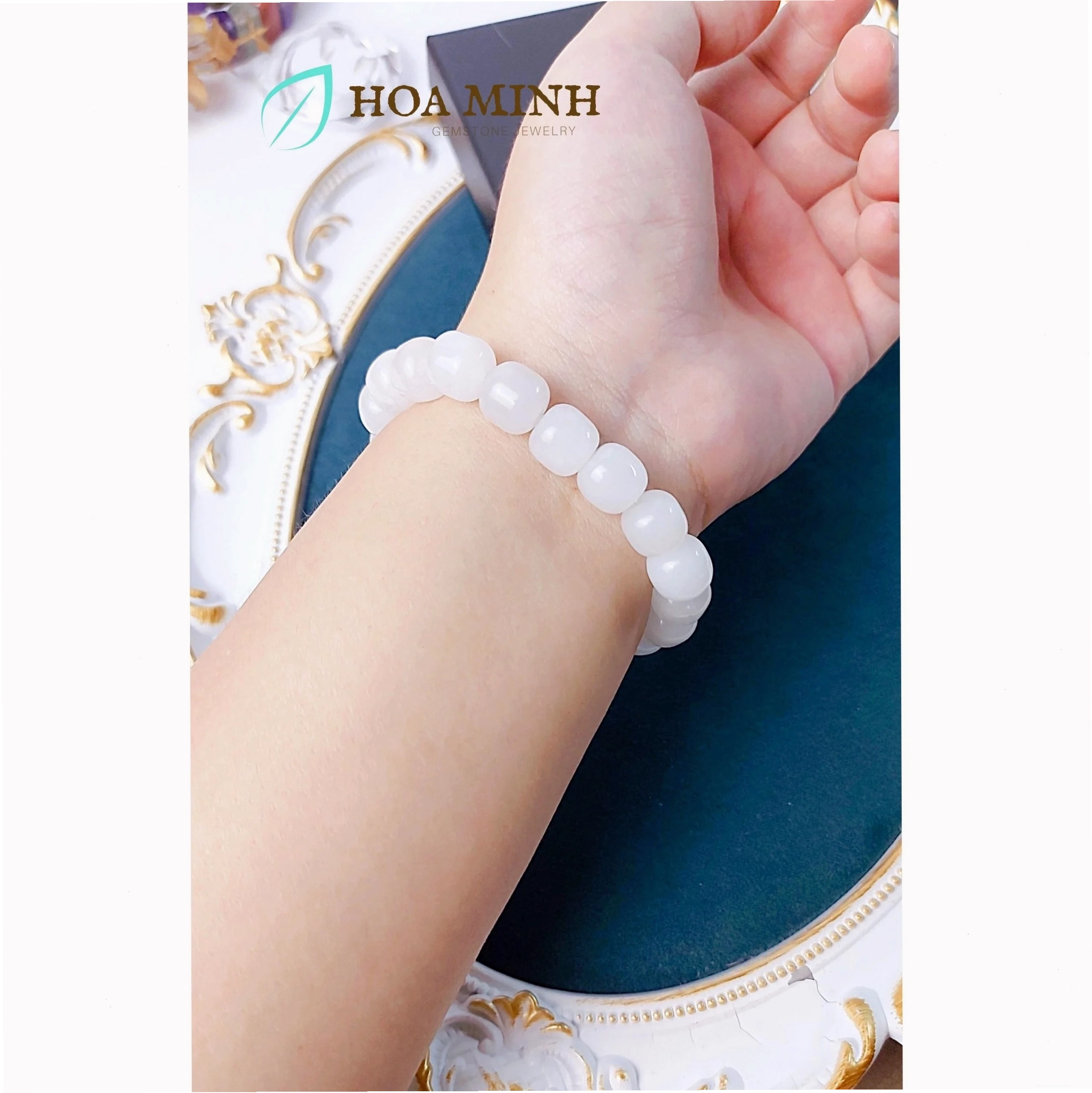 Vòng đá thạch anh vàng thu hút tài lộc cho người mệnh Thổ