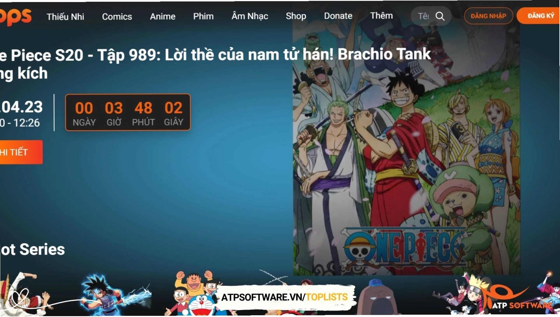 Xem anime vietsub miễn phí trên các nền tảng trực tuyến