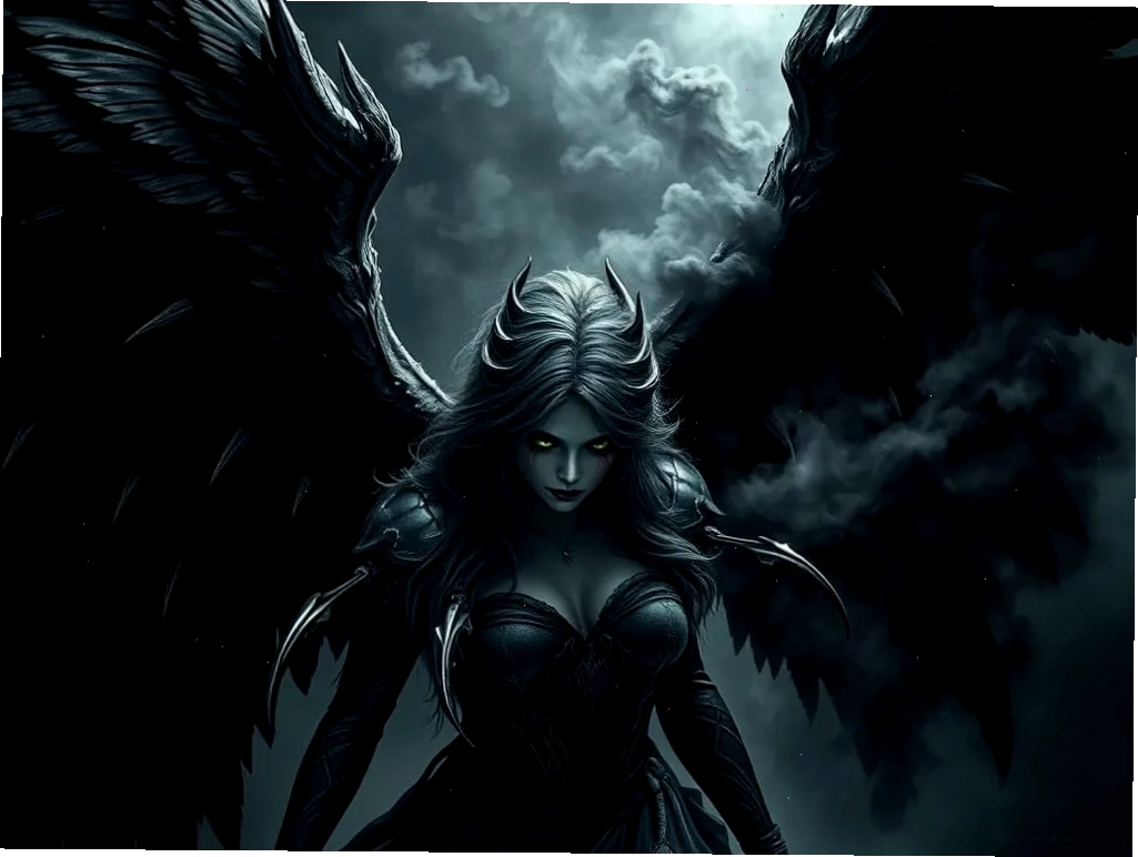 Detailed anime fantasy character design