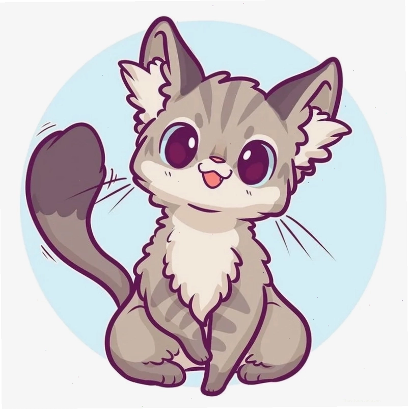 Thế giới đầy màu sắc của chibi động vật ngộ nghĩnh
