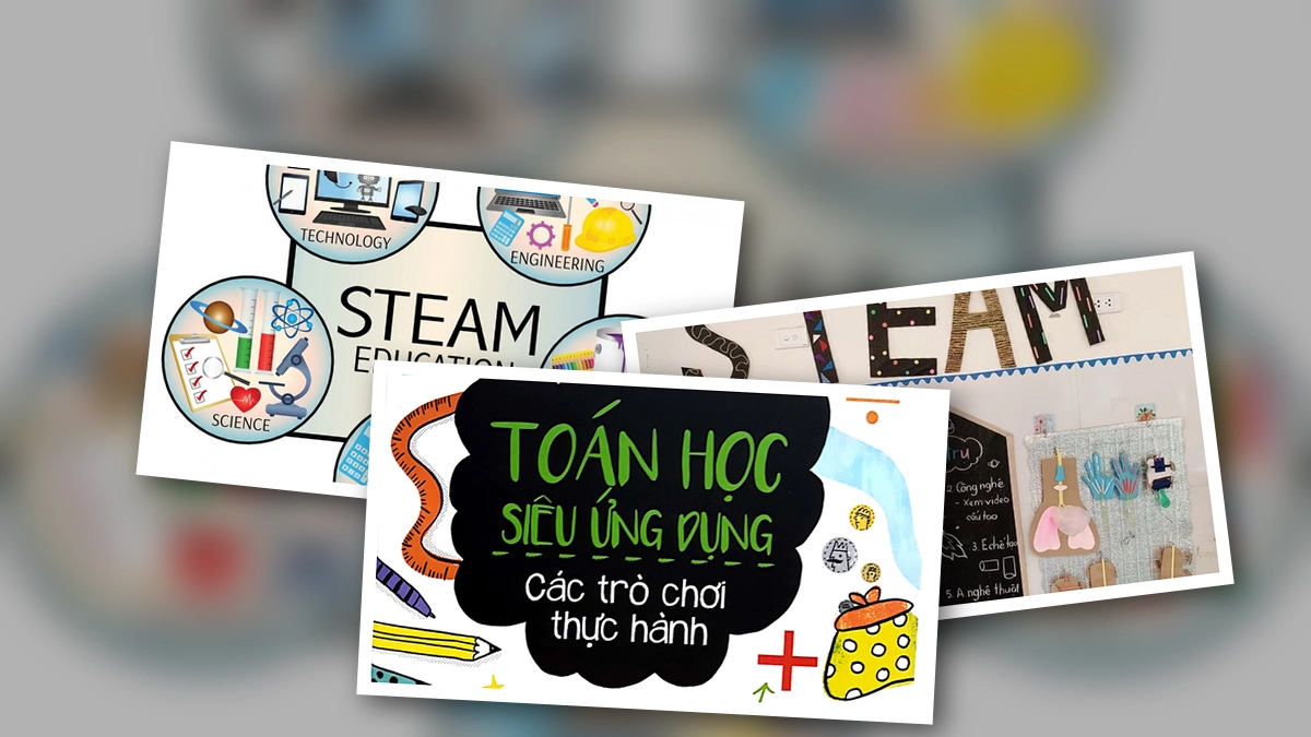 Toán học ứng dụng trong STEAM cho trẻ mầm non năm 2026