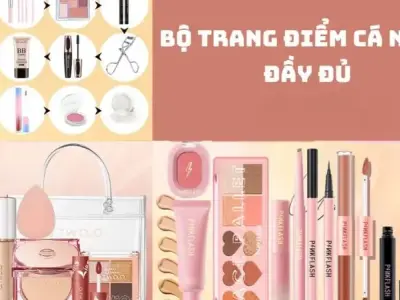 10 bộ trang điểm cá nhân đầy đủ, dễ dùng cho người mới bắt đầu