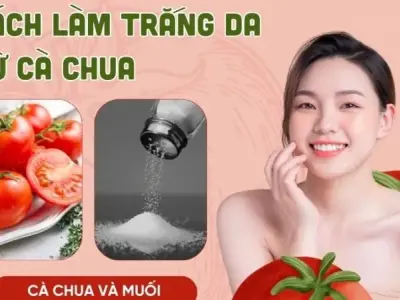 10 cách làm đẹp bằng cà chua giúp trắng sáng da tại nhà
