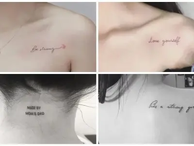 Ý nghĩa hình xăm chữ là gì? lý do nên chọn hình xăm chữ 