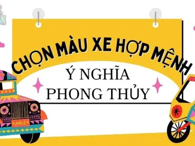 Mẹo chọn màu xe hợp mệnh cho người mệnh Kim