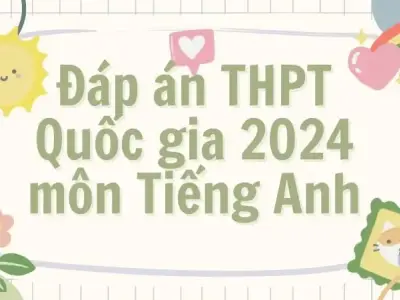 Đáp án đề thi THPT 2024 môn tiếng Anh - Tất cả các mã đề