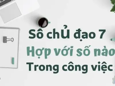 Số hợp với con số chủ đạo 7 giúp sự nghiệp thăng tiến