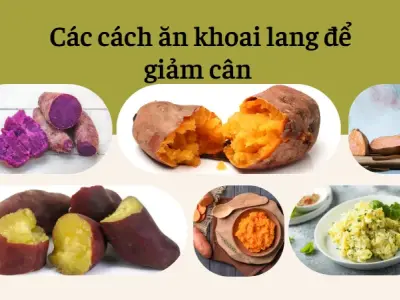 Giảm 5kg với cách ăn khoai lang giảm cân trong 1 tháng
