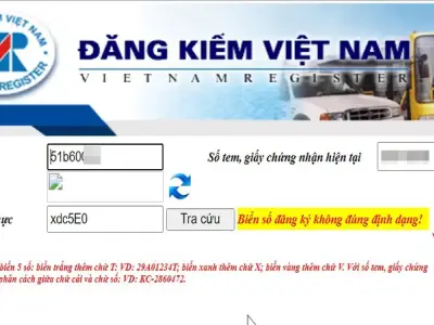 Tra cứu biển số xe - Cách xác minh thông tin xe ô tô và xe máy