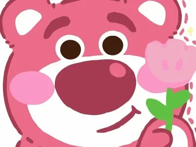 Avatar gấu dâu siêu dễ thương cho những fan cuồng gấu